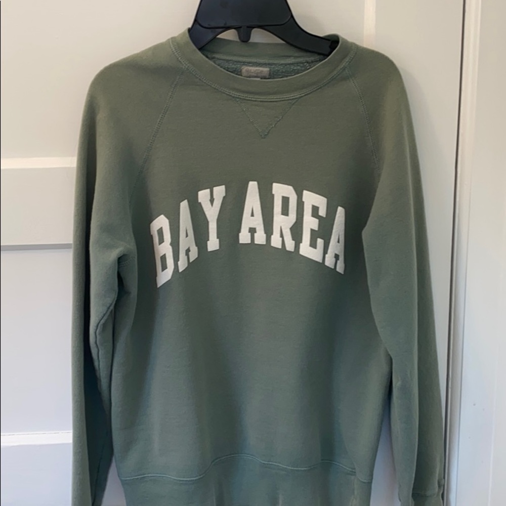 Brandy Melville green crew neck